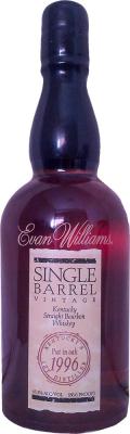 Evan Williams 1996 Single Barrel Oak #187 43.3% 750ml