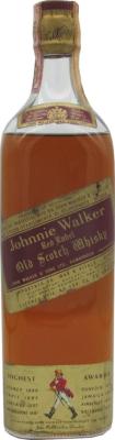 Johnnie Walker Red Label Wax & Vitale Genova 43% 750ml