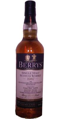 Bunnahabhain 1987 BR Berrys #2469 Charles Hofer SA Switzerland 49.8% 700ml