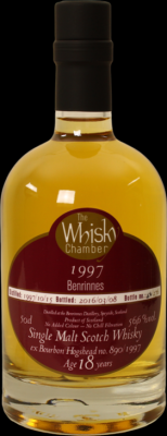 Benrinnes 1997 WCh ex-Bourbon Hogshead 890/1997 56.6% 500ml