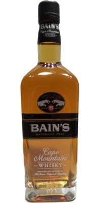 Bain's Cape Mountain Whisky Single Grain Whisky 1st Fill Bourbon Casks 43% 750ml