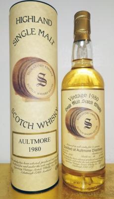 Aultmore 1980 SV Vintage Collection Oak Cask #5636 43% 700ml