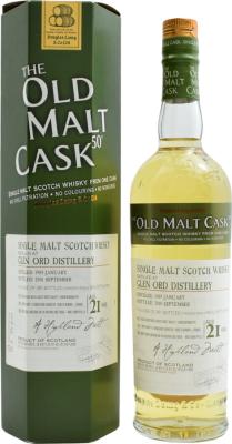 Glen Ord 1989 DL Old Malt Cask 21yo Refill Butt 50% 700ml