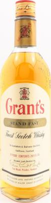 Grant's Stand Fast Finest Scotch Whisky 40% 750ml