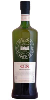 Glen Scotia 1999 SMWS 93.59 The undergraduate Refill Ex-Bourbon Barrel 60.6% 700ml