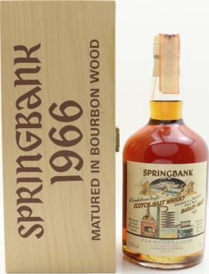 Springbank 1966 Local Barley Bourbon Oak Cask 53.5% 700ml