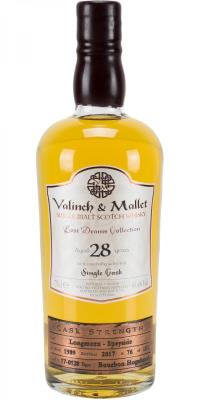 Longmorn 1989 V&M Lost Drams Collection Bourbon Hogshead 17-0128 45.4% 700ml