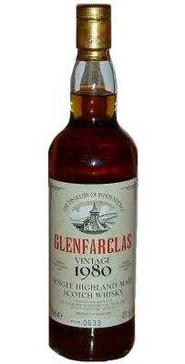 Glenfarclas 1980 Vintage Hanseatische Weinhandelsges. import 43% 700ml