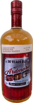 Ardmore 1977 UD Bourbon Whisky Travels 51.5% 700ml