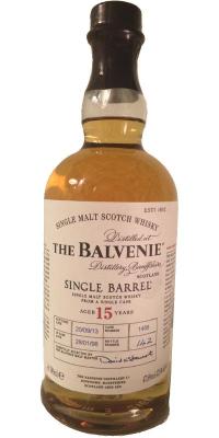 Balvenie 15yo Single Barrel Traditional Oak Cask #1456 47.8% 700ml