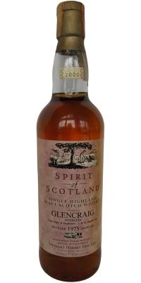Glencraig 1975 GM Spirit of Scotland 40% 700ml