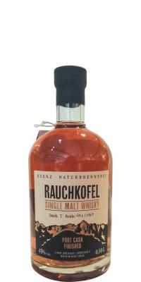 Rauchkofel Port Cask Finished Batch 1 43% 500ml