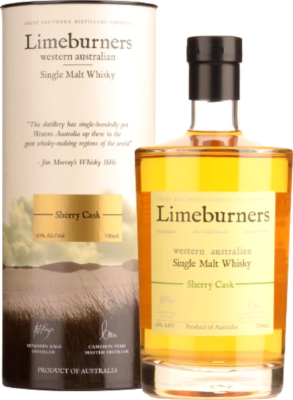 Limeburners Sherry Cask Western Australian Single Malt Whisky 43% 700ml
