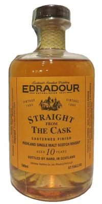 Edradour 1995 Straight From The Cask Sauternes Finish 57.1% 500ml