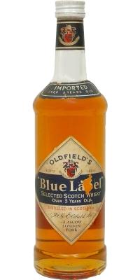 Oldfield's Blue Label 3yo J&GO Imported 43% 700ml