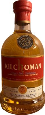 Kilchoman 2013 Mezcal Finish M&P Pavlina 53.5% 700ml