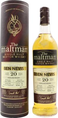 Ben Nevis 1999 MBl The Maltman 20yo Bourbon Hogshead #180 48.7% 700ml