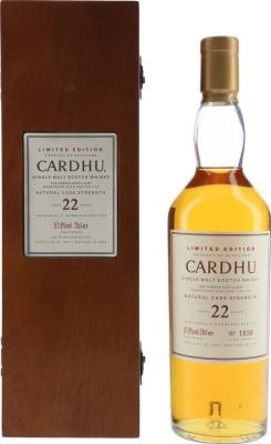 Cardhu 1982 Diageo Special Releases 2005 57.8% 700ml