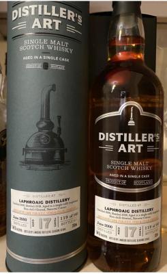 Laphroaig 2000 LsD Distiller's Art Refill Hogshead S.Y.C. wine & Cigar Company 54.5% 700ml