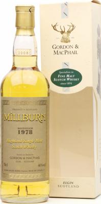 Millburn 1978 GM Rare Vintage 46% 700ml