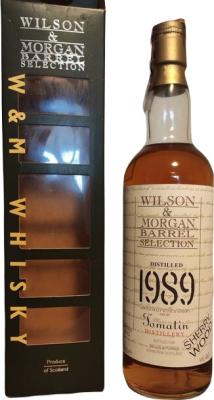 Tomatin 1989 WM Barrel Selection Sherry Wood 46% 700ml