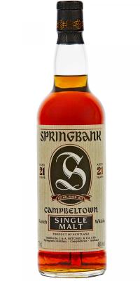 Springbank 21yo Sherry Lateltin Lanz Ingold AG 46% 700ml