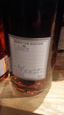 Santis Malt Private Cask Selection Port Cask 5009 48% 500ml