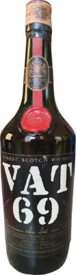 Vat 69 Finest Scotch Whisky Leith Scotland 44% 700ml