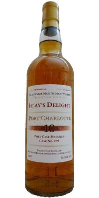 Port Charlotte 2001 Islay's Delight Private Cask Bottling #979 62.4% 700ml