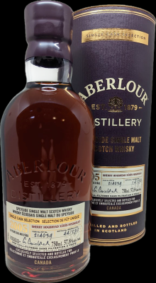 Aberlour 2005 Single Cask Selection Sherry Hogshead Canada 57.8% 750ml