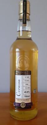 Clynelish 1988 DT Dimensions #4546 49.8% 700ml