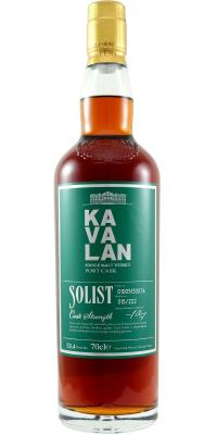 Kavalan Solist Port Cask O100513057A 59.4% 700ml