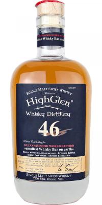 HighGlen 46 Black Edition Double Wood Single Oakcask 46% 700ml