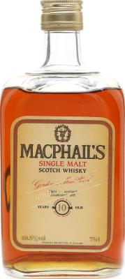 MacPhail's 10yo GM Gold 106 Pure Malt Meregalli Import 60.5% 750ml