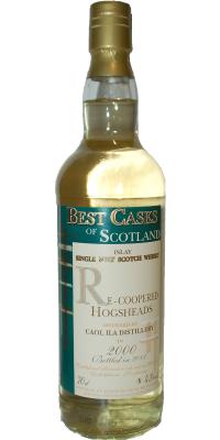 Caol Ila 2000 JB Best Casks of Scotland Re-Coopered Hogsheads 43% 700ml