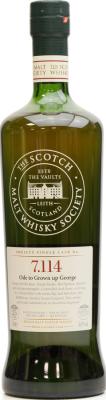 Longmorn 1989 SMWS 7.114 Ode to Grown up George 2nd Fill Ex-Port Barrique 56.9% 700ml
