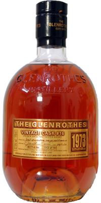 Glenrothes 1973 Vintage Cask #16 Ever Richt D.F.S Corporation 52.5% 700ml
