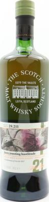 Laphroaig 21yo SMWS 29.211 Jazzy jousting hastlitude Feis Ile Festival 2017 51.6% 700ml