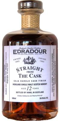 Edradour 1995 Straight From The Cask Gaja Barolo Cask Finish 58% 500ml