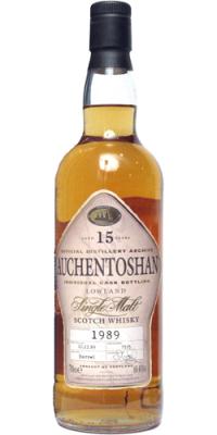 Auchentoshan 1989 Individual Cask Bottling Barrel #7535 60.4% 700ml