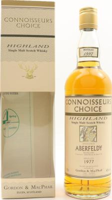 Aberfeldy 1977 GM Connoisseurs Choice 40% 700ml