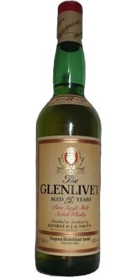 Glenlivet 12yo Seagram Deutschland 43% 750ml