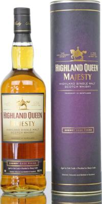 Highland Queen Majesty Sherry Cask Finish Oak Casks + Sherry Casks Finish 46% 750ml