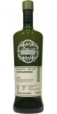 Croftengea 2011 SMWS 122.37 Second Fill Bourbon Barrel 57.4% 750ml