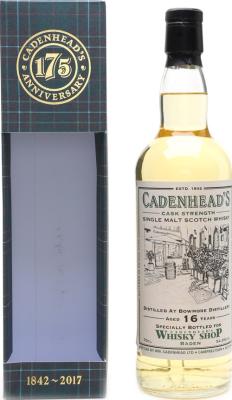 Bowmore 2001 CA 175th Anniversary Baden Shop 54.8% 700ml