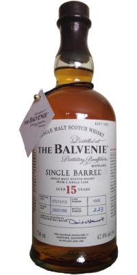Balvenie 15yo Single Barrel #1656 47.8% 750ml