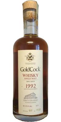 Gold Cock 1992 Small Batch Czech Oak Barrels 49.2% 700ml