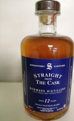 Bowmore 2002 SV Straight From The Cask 2nd Fill Sherry Butt Finish #2165 LMDW 57.4% 500ml