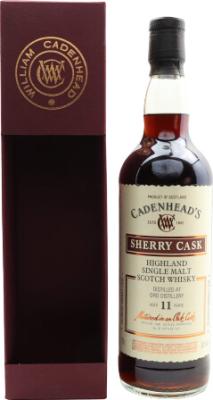 Cadenhead Glen Ord 2008 CA Oloroso Sherry Hogshead 54.1% 700ml