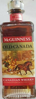 Old Canada McGuinness Borco Marken Import Hamburg 43% 700ml